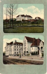 Humpolec, zákl. škola Hálkova a Hrachova vila